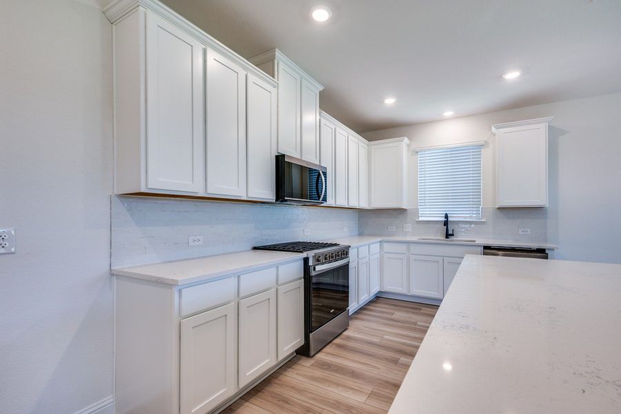 Furnished interior view inside a new home in Sierra Vista at Kelly Ranch, Aledo (Image 4).