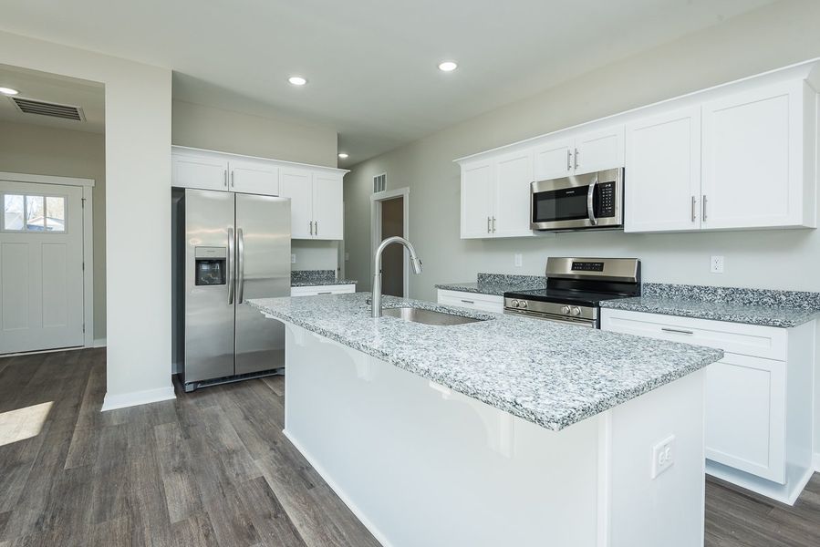 Representative furnished interior of a home built from the Tolkien by Foundation Home Builders LLC in Northwyck Drive, Pikeville (Image 5). Representative furnished interior of a home built from the Tolkien by Foundation Home Builders LLC in Northwyck Drive, Pikeville (Image 5).