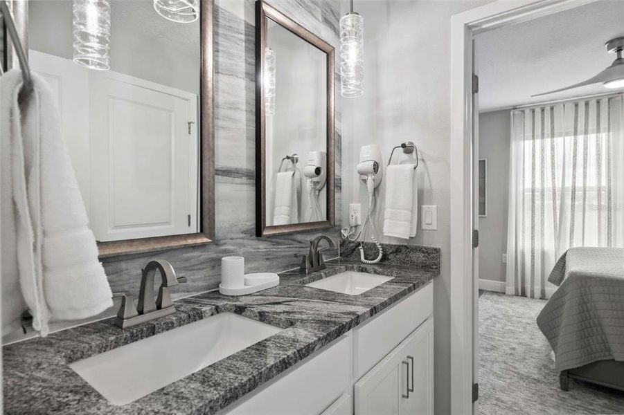 Furnished interior view inside a new home in , Kissimmee (Image 11).