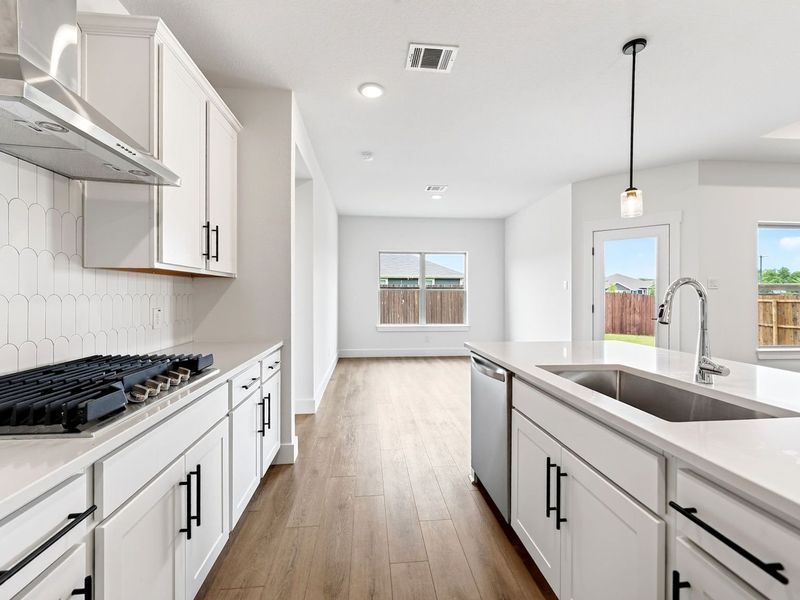 Furnished interior view inside a new home in Waverly Estates, Josephine (Image 8).