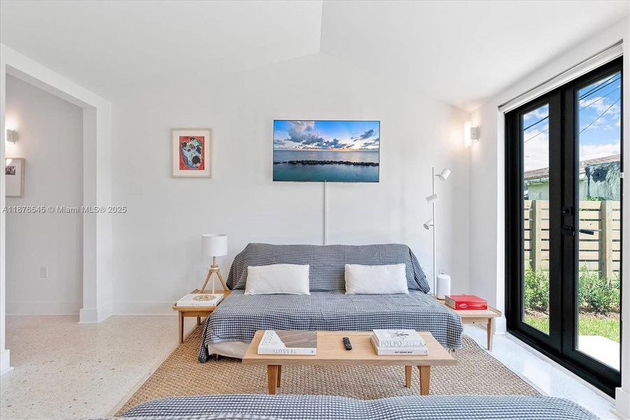 Furnished interior view inside a new home in , Miami (Image 10). Furnished interior view inside a new home in , Miami (Image 10).