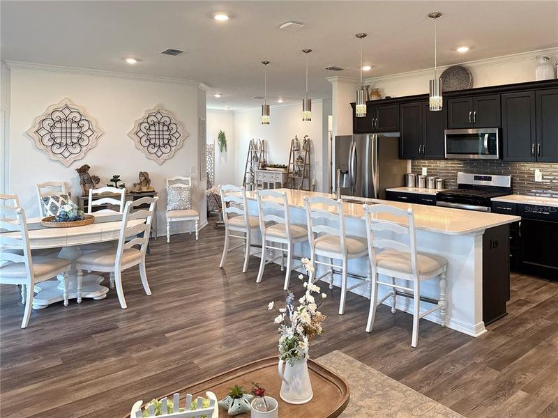 Furnished interior view inside a new home in , Ocala (Image 9).