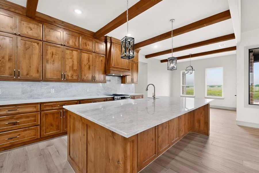 Furnished interior view inside a new home in , Celeste (Image 11).