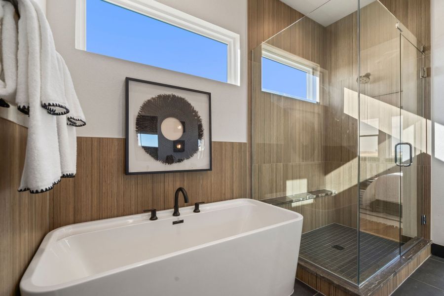 Representative furnished interior of a home built from the 1 by Trumark Homes in Festival at RainDance, Windsor (Image 8).