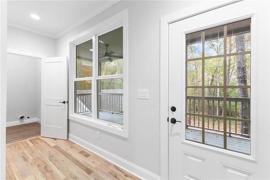 Spacious, unfurnished interior of a new home in , Lawrenceville (Image 15).