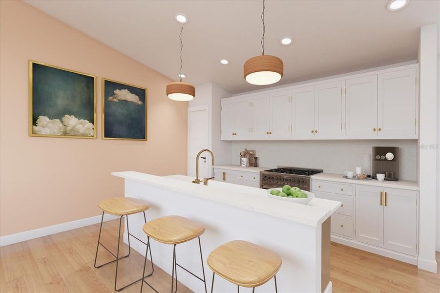 Furnished interior view inside a new home in , Ocala (Image 7).