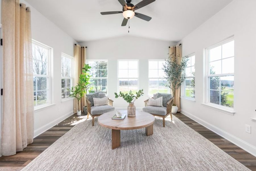 Furnished interior view inside a new home in Avondale, Greensboro (Image 52).
