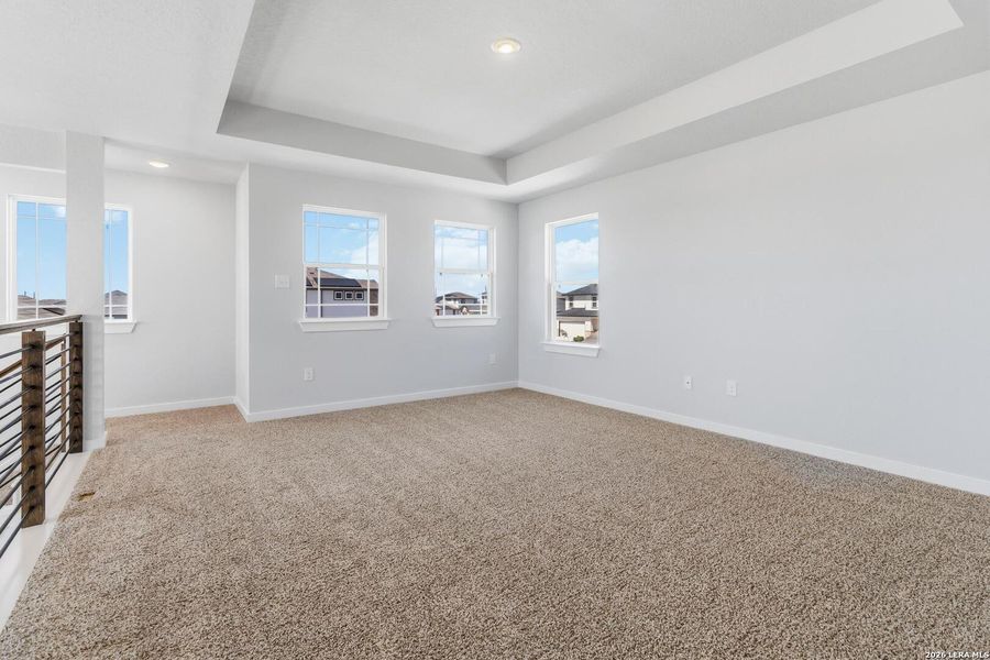 Spacious, unfurnished interior of a new home in Katzer Ranch, Converse (Image 28). Spacious, unfurnished interior of a new home in Katzer Ranch, Converse (Image 28).