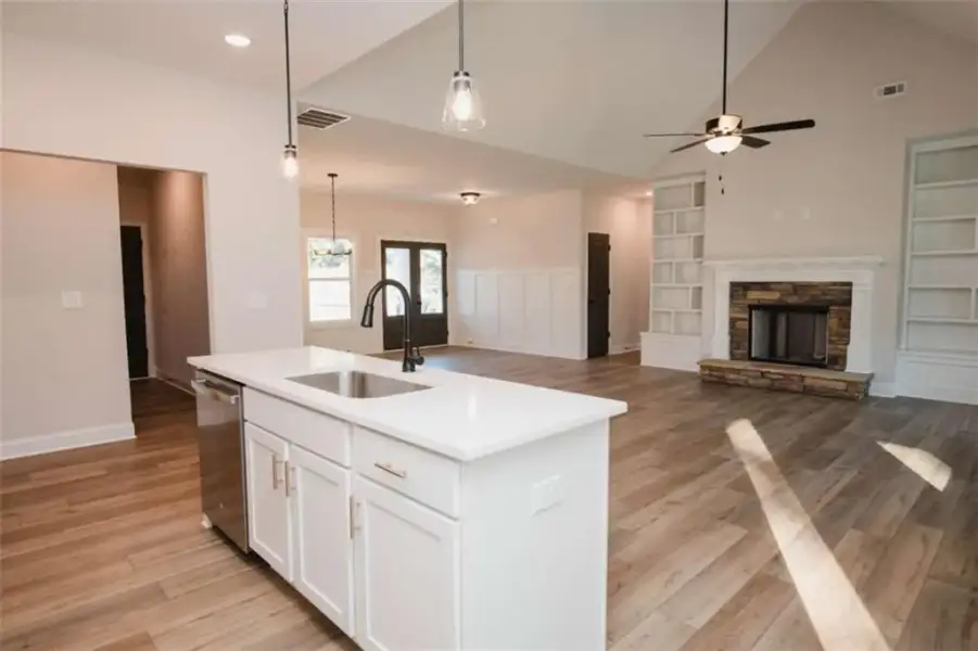 Furnished interior view inside a new home in , Douglasville (Image 13).