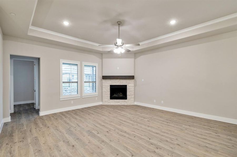 Spacious, unfurnished interior of a new home in , Prosper (Image 15). Spacious, unfurnished interior of a new home in , Prosper (Image 15).