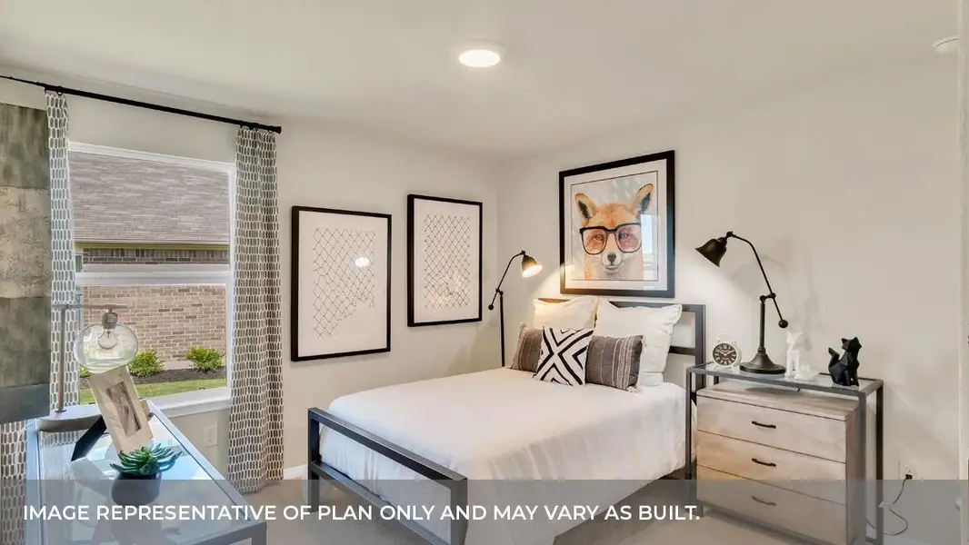 Furnished interior view inside a new home in Rosenbusch Ranch, Leander (Image 3).