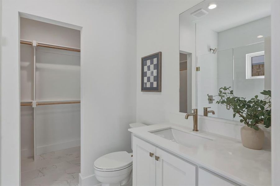 Furnished interior view inside a new home in , Dallas (Image 13). Furnished interior view inside a new home in , Dallas (Image 13).