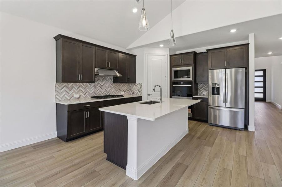 Furnished interior view inside a new home in Ashford Park - Texana Series, Corinth (Image 11).
