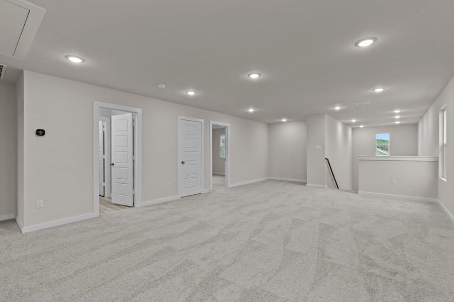 A large empty room.