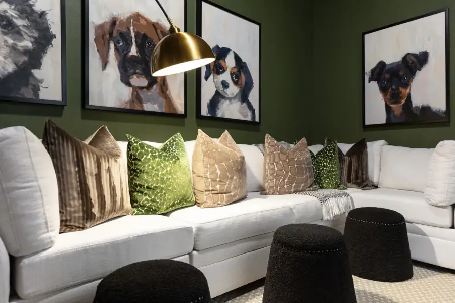 Representative Entertainment Room - some options shown
