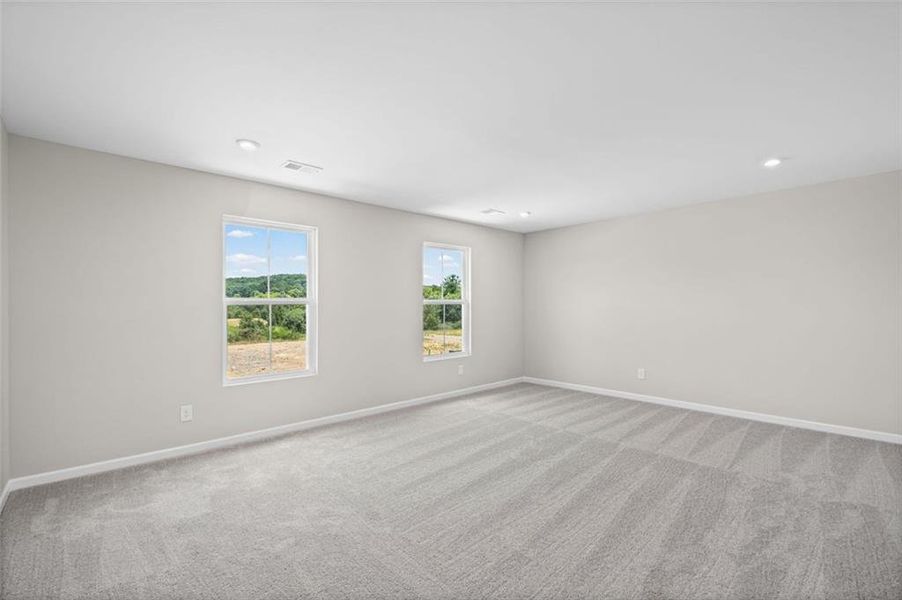Spacious, unfurnished interior of a new home in Three Rivers, Rome (Image 35). Spacious, unfurnished interior of a new home in Three Rivers, Rome (Image 35).