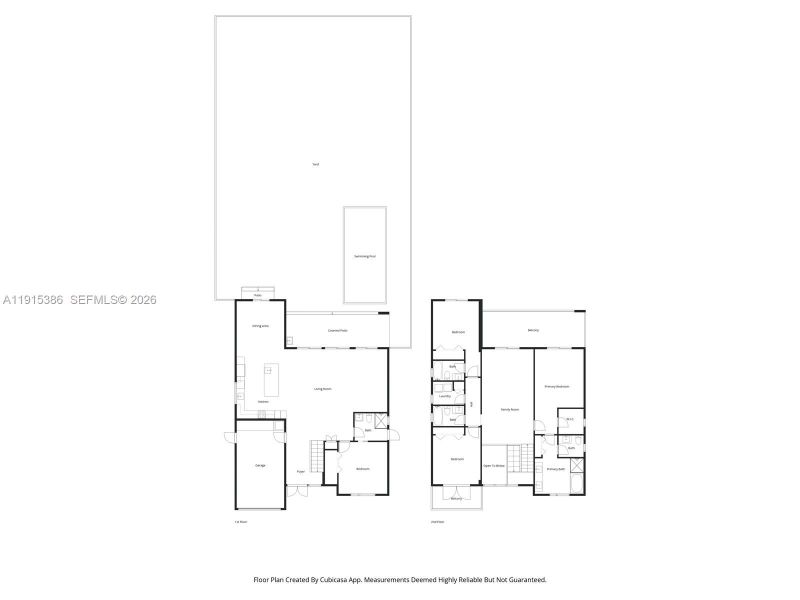 2D floor plan layout of this home in , Miami, FL (Image 7).