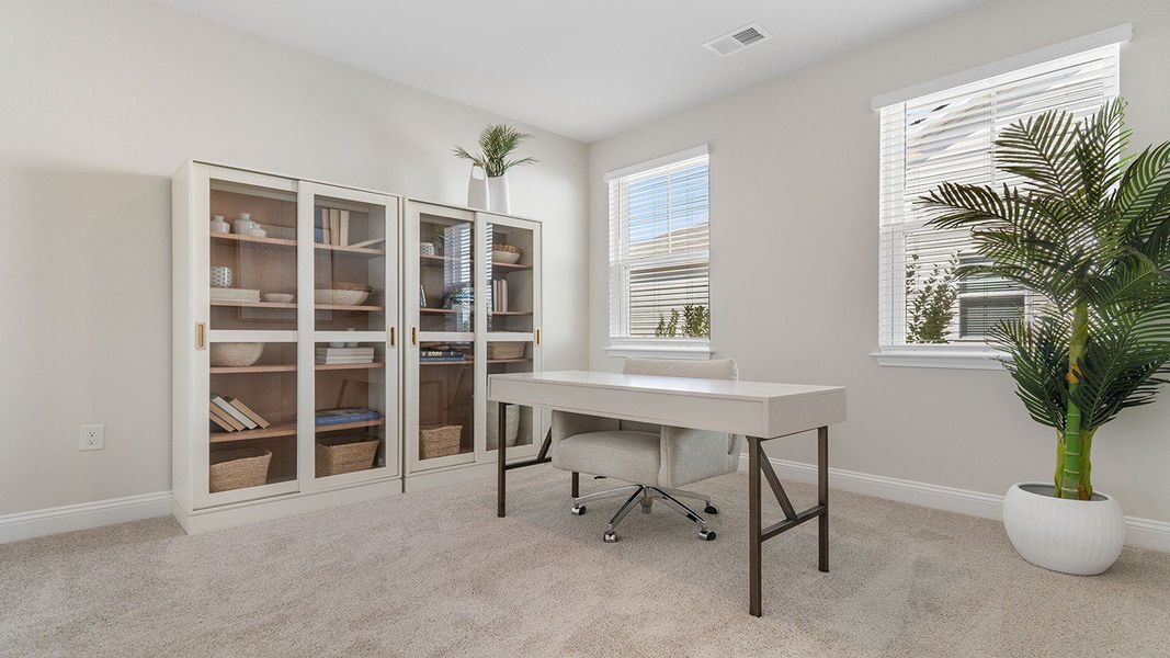 Furnished interior view inside a new home in The Bluffs at Mill Creek, Florence (Image 11). Furnished interior view inside a new home in The Bluffs at Mill Creek, Florence (Image 11).