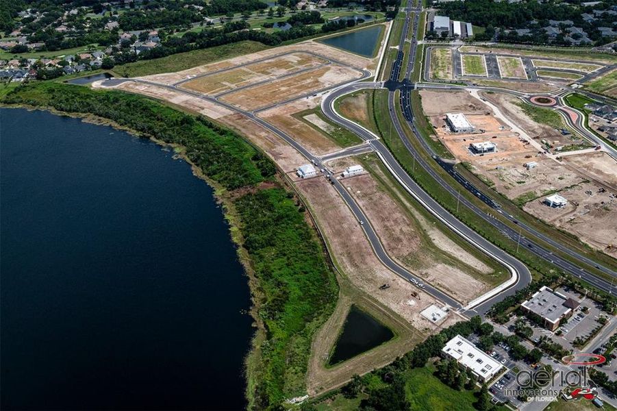 Site preparation for new homesites in Lochside, Mount Dora (Image 38). Site preparation for new homesites in Lochside, Mount Dora (Image 38).