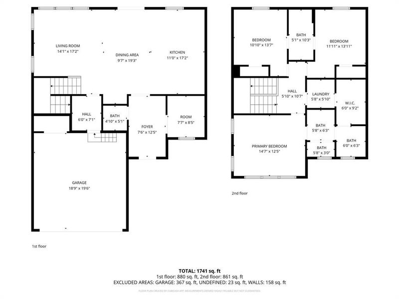 2D floor plan layout of this home in , Granbury, TX (Image 5).