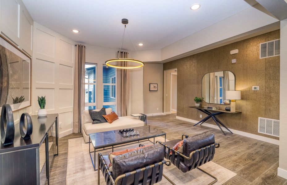 Furnished interior view inside a new home in Sterling Ranch, Littleton (Image 16).