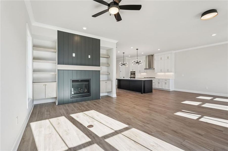 Spacious, unfurnished interior of a new home in Promenade at Sawnee Village, Cumming (Image 20).