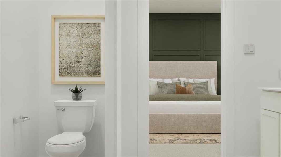 Furnished interior view inside a new home in West Square: Classic, White Settlement (Image 13). Furnished interior view inside a new home in West Square: Classic, White Settlement (Image 13).