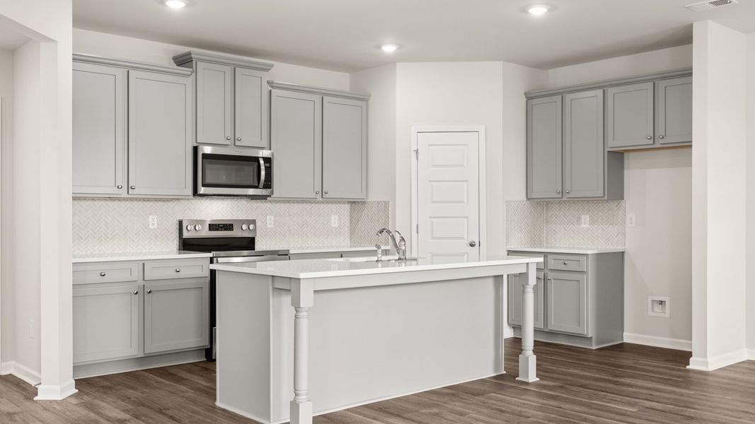 Furnished interior view inside a new home in Brookland Commons, Monroe (Image 3).