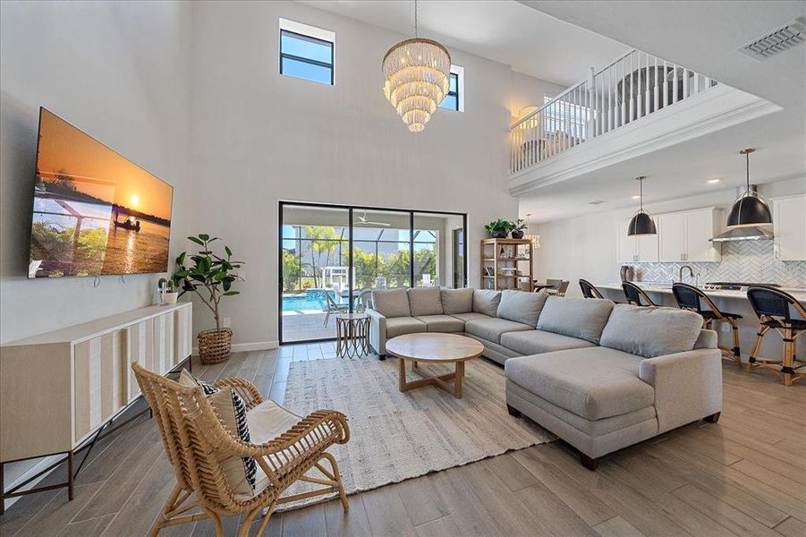 Furnished interior view inside a new home in , Bradenton (Image 36).
