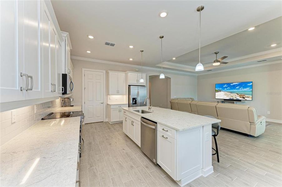 Furnished interior view inside a new home in , Nokomis (Image 39). Furnished interior view inside a new home in , Nokomis (Image 39).