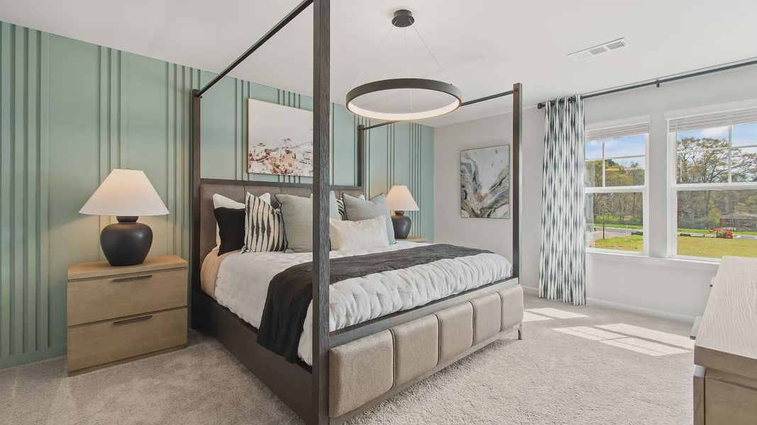 Furnished interior view inside a new home in Diamante, Stockbridge (Image 20).