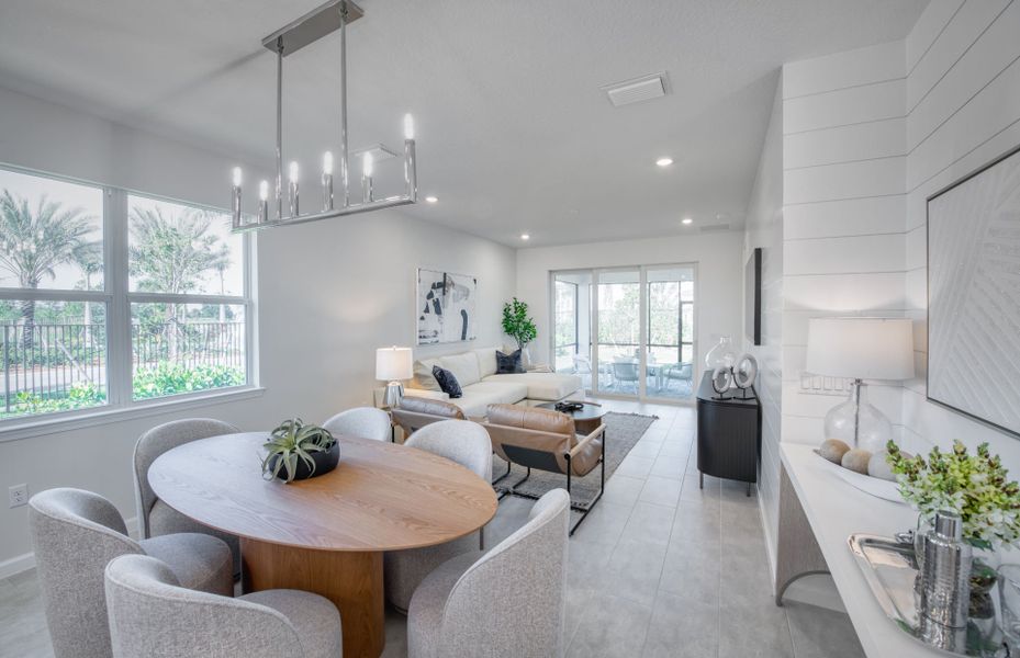 Representative furnished interior of a home built from the Colton by Pulte Homes in Legacy Groves, Nokomis (Image 7).
