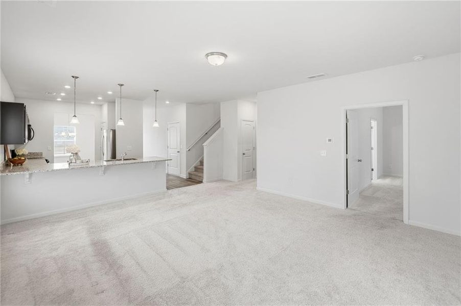 Spacious, unfurnished interior of a new home in , Cartersville (Image 28).