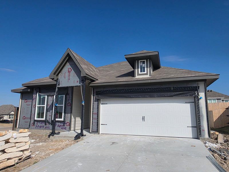 In-progress construction of a new home in , Brenham, TX (Image 8).