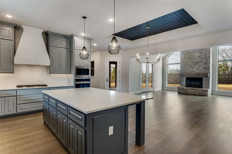 Furnished interior view inside a new home in , Weatherford (Image 5).