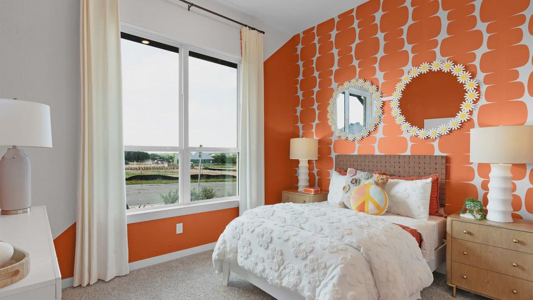 Representative furnished interior of a home built from the Hampton by Chesmar Homes in Crescent Bluff, Georgetown (Image 5).