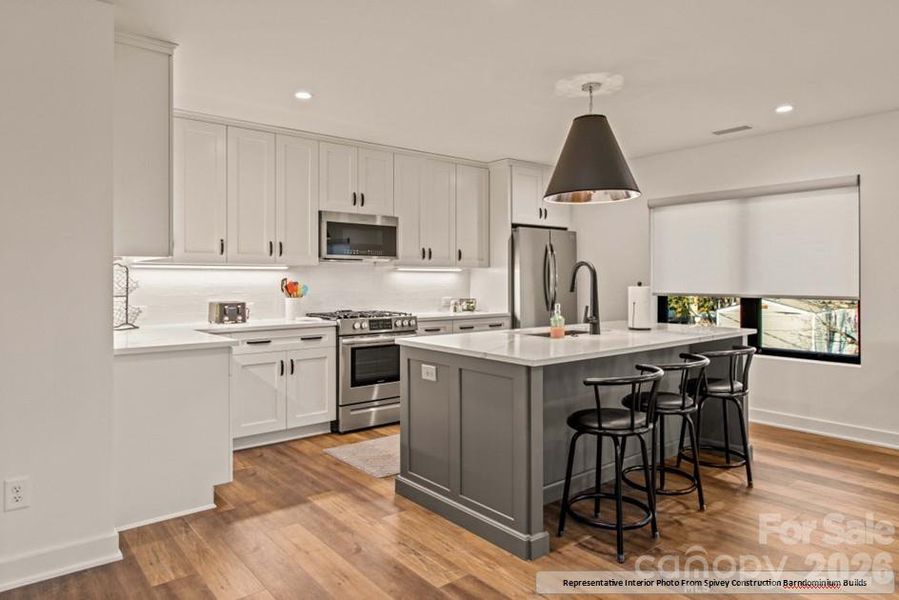Furnished interior view inside a new home in , Troutman (Image 4).