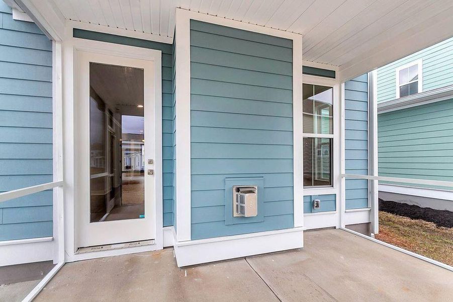 Exterior details and patio area of a home in Kings River Preserve, Hollywood (Image 4). Exterior details and patio area of a home in Kings River Preserve, Hollywood (Image 4).