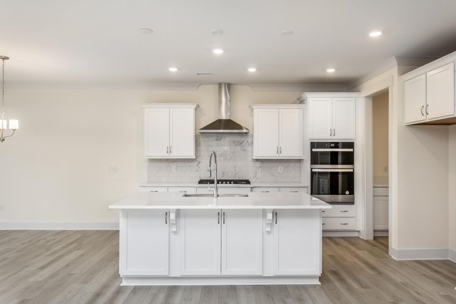 Furnished interior view inside a new home in Ford Meadows, Garner (Image 8).