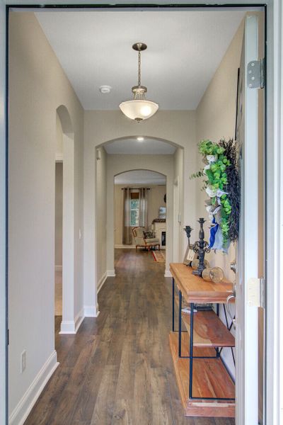 Furnished interior view inside a new home in , St. Stephen (Image 8).