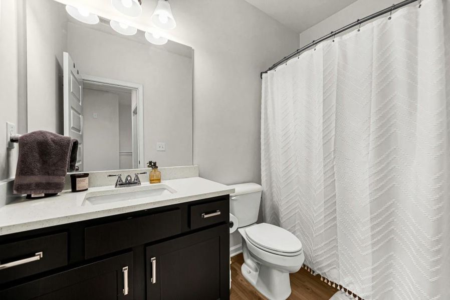 Furnished interior view inside a new home in , Cartersville (Image 21).