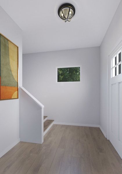 Representative unfurnished interior of a home built from the Banyan by Red Cedar Homes in Sadler Village, Charlotte (Image 11). Representative unfurnished interior of a home built from the Banyan by Red Cedar Homes in Sadler Village, Charlotte (Image 11).