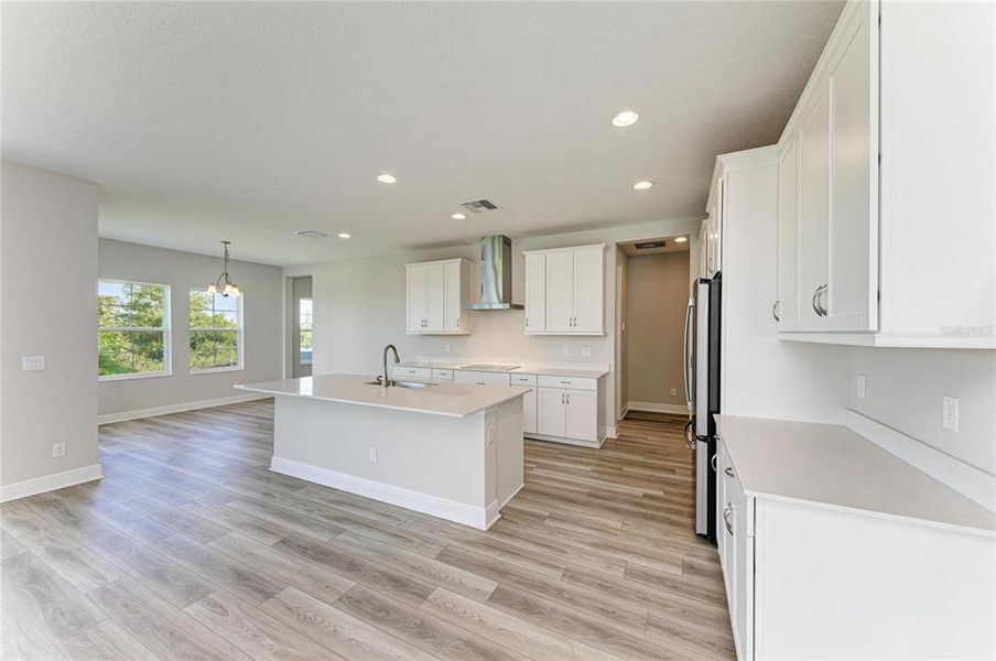 Furnished interior view inside a new home in Mirada, San Antonio (Image 12).