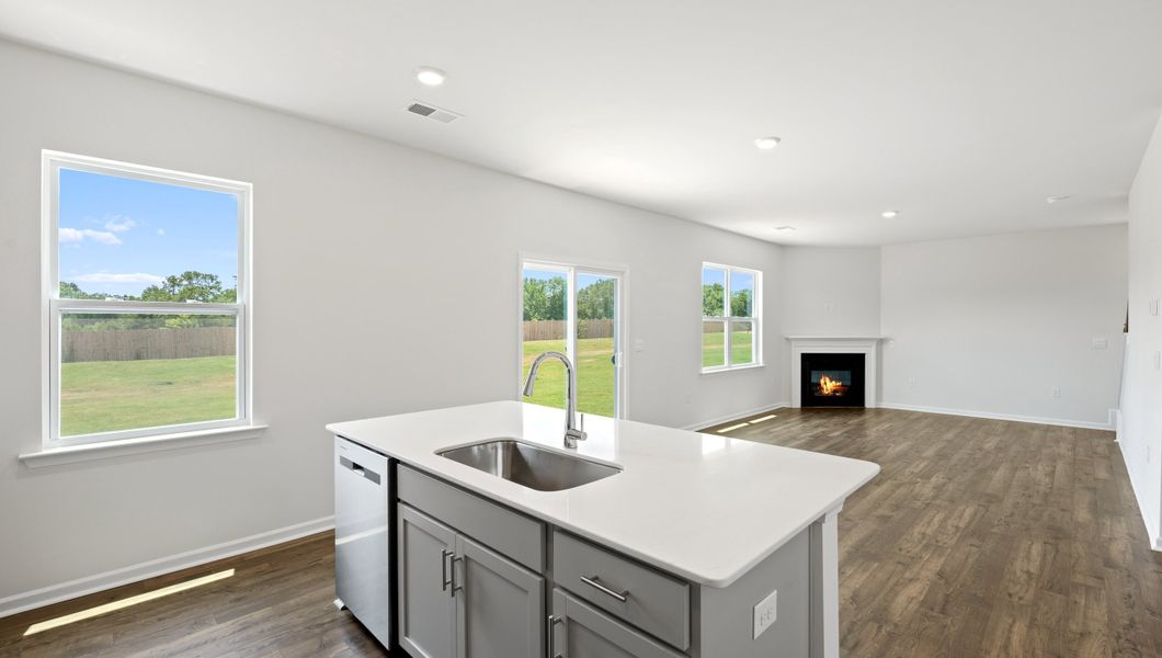 Furnished interior view inside a new home in Woodglen, Piedmont (Image 7).