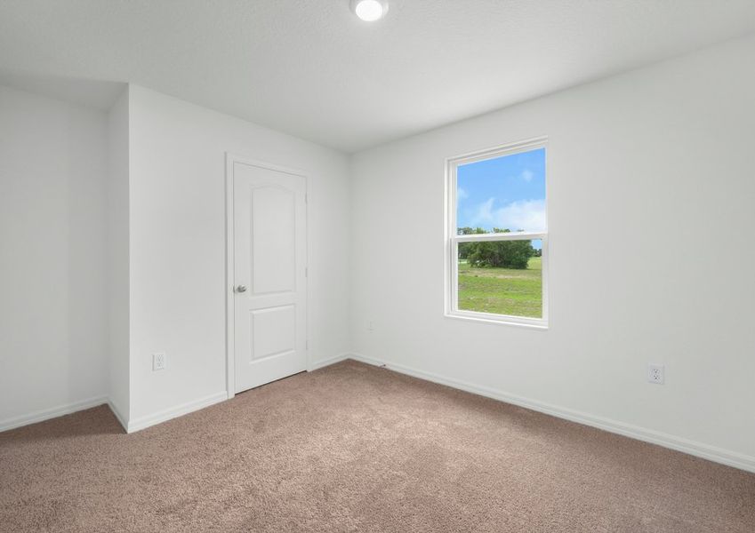 The Driftwood features 3 spacious secondary bedrooms