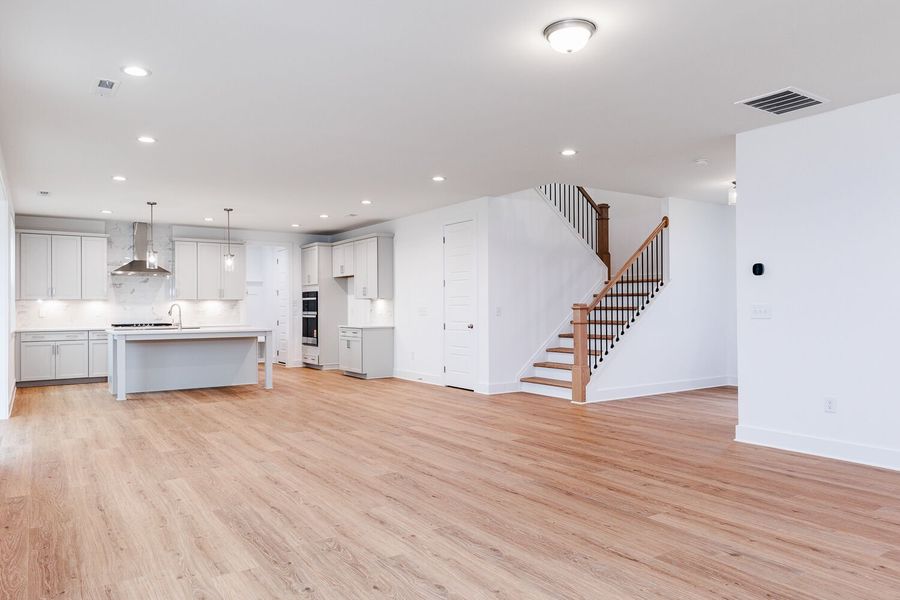 Spacious, unfurnished interior of a new home in High Grove Oaks, Fuquay Varina (Image 15).