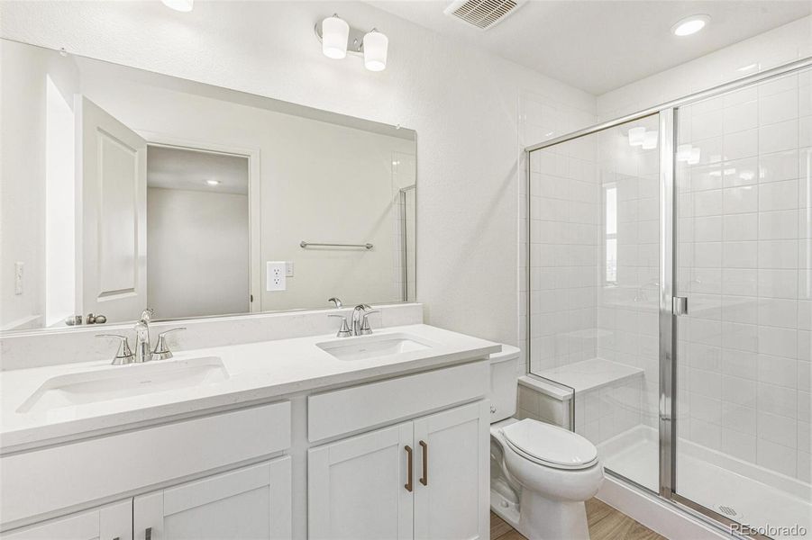 Furnished interior view inside a new home in Turnberry Villas, Commerce City (Image 10).