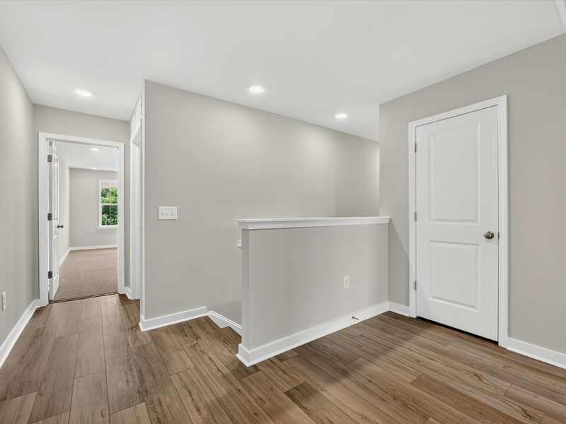 Spacious, unfurnished interior of a new home in Hardy Pond Townhomes, Rock Hill (Image 27).