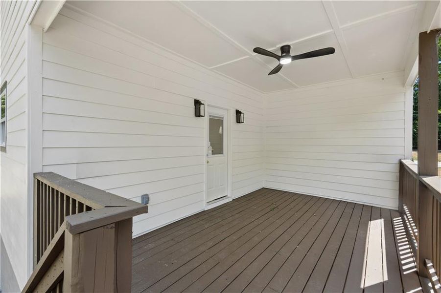 Exterior details and patio area of a home in , Decatur (Image 25).