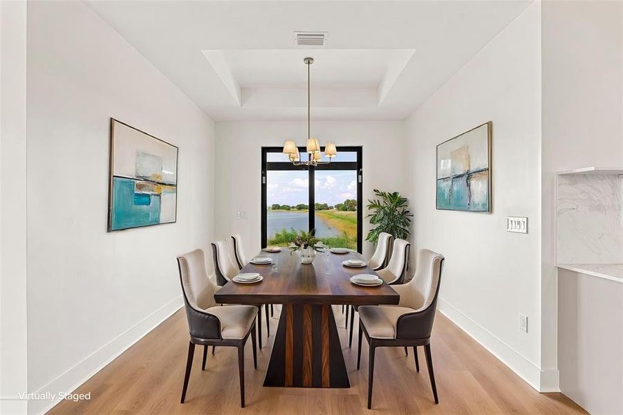 Furnished interior view inside a new home in , Placida (Image 43).